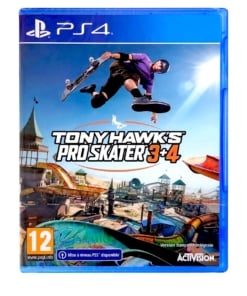 gra ps4 tony hawk's pro skater 3 + 4 / fr