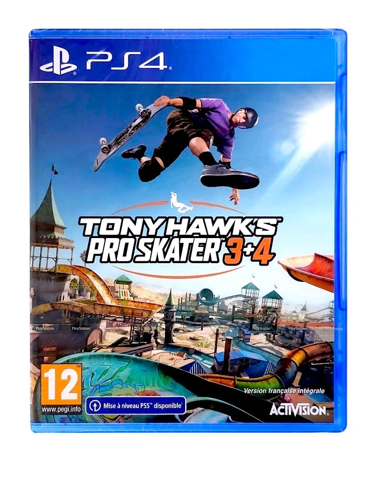 gra ps4 tony hawk's pro skater 3 + 4 / fr