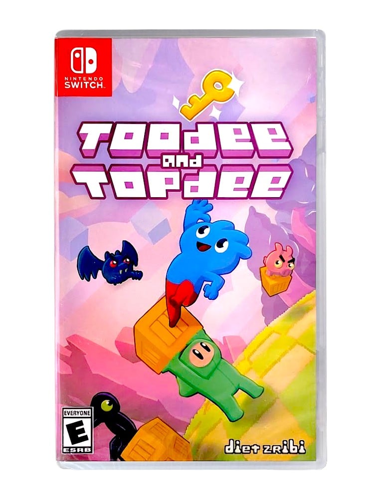 gra nintendo switch toodee and topdee / limited run! / import us