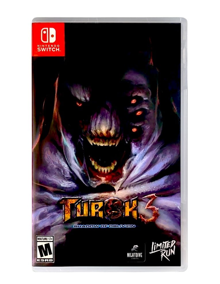 gra nintendo switch turok 3: shadow of oblivion / limited run! / import us