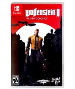 gra nintendo switch wolfenstein ii: the new colossus / limited run! / import usa