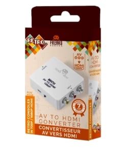 freaks and geeks / mini av to hdmi converter / konwerter av / rca do hdmi