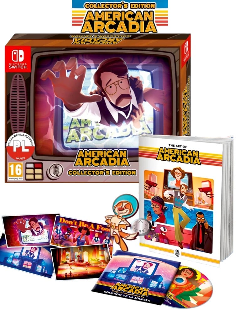 gra nintendo switch american arcadia / collector's edition