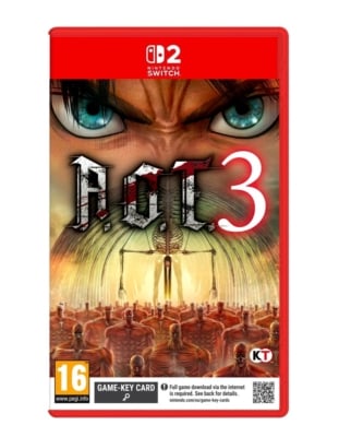 gra nintendo switch 2 / a.o.t. 3 / attack on titan 3 / edycja standardowa