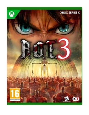 gra xbox series x / a.o.t. 3 / attack on titan 3 / edycja standardowa