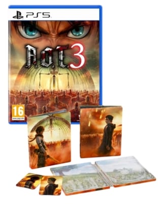 gra ps5 / a.o.t. 3 / attack on titan 3 / launch edition