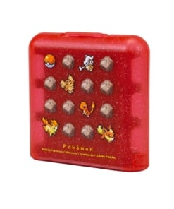hori / etui na kartridże 24 sztuki / 24 game card case / nintendo switch 1 / 2 / pokemon pixel red
