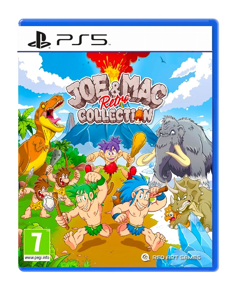 gra ps5 joe and mac retro collection