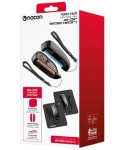 nacon / mouse pack for joy con / zestaw 2 uchwytów typu mysz + podkładki / nintendo switch 2