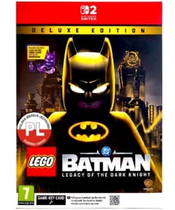 gra nintendo switch 2 lego batman: legacy of the dark knight / dziedzictwo mrocznego rycerza / deluxe edition