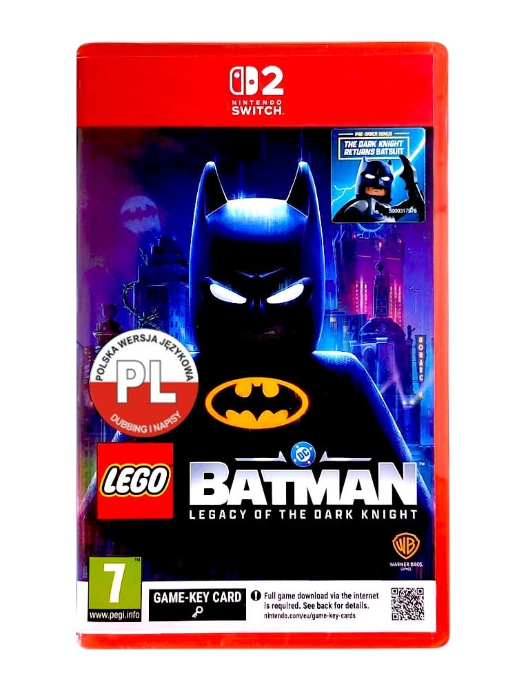 Gra Lego Batman: Legacy of the Dark Knight– Nintendo Switch 2