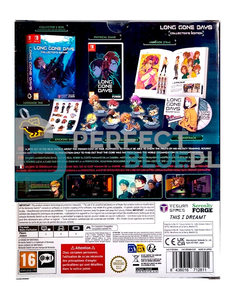 gra nintendo switch long gone days collector's edition
