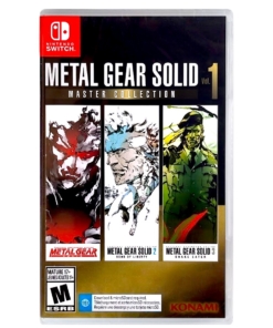 gra nintendo switch metal gear solid: master collection vol. 1 / import us