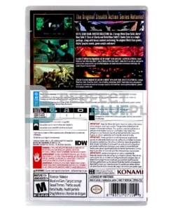 gra nintendo switch metal gear solid: master collection vol. 1 / import us