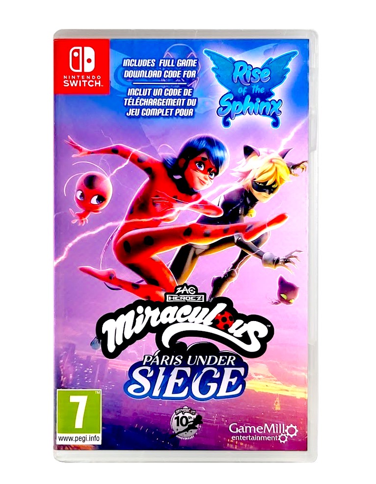 gra nintendo switch miraculous paris under siege + rise of the sphinx