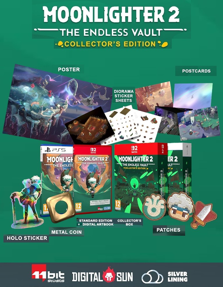 gra ps5 moonlighter 2: the endless vault / collector's edition