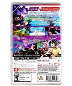 gra nintendo switch neptunia x senran kagura: ninja wars / import us