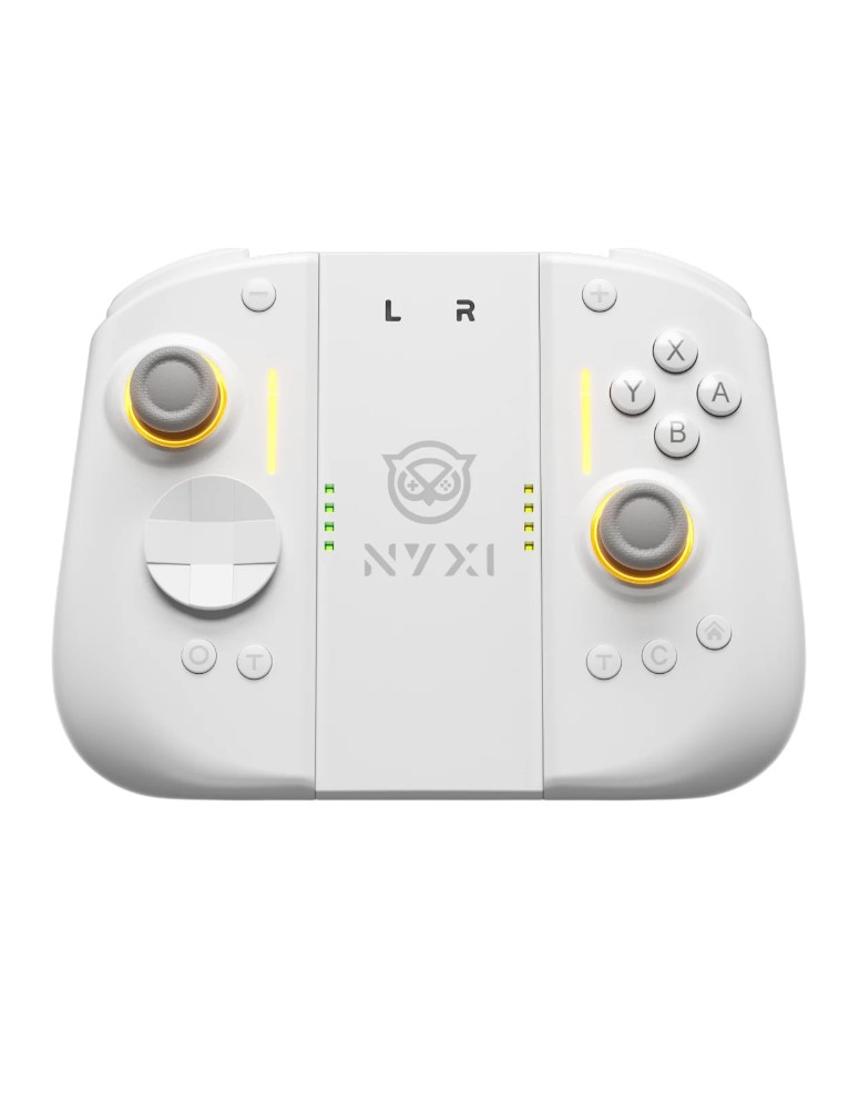 pad kontroler / nyxi hyperion 3 magnetic split controller / nintendo switch 2 / biały