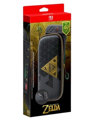 oficjalne etui (pokrowiec) oraz folia na ekran nintendo switch 2 / the legend of zelda: ocarina of time