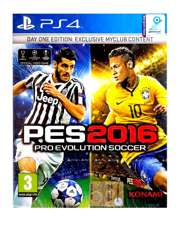 gra ps4 / pes / pro evolution soccer 2016