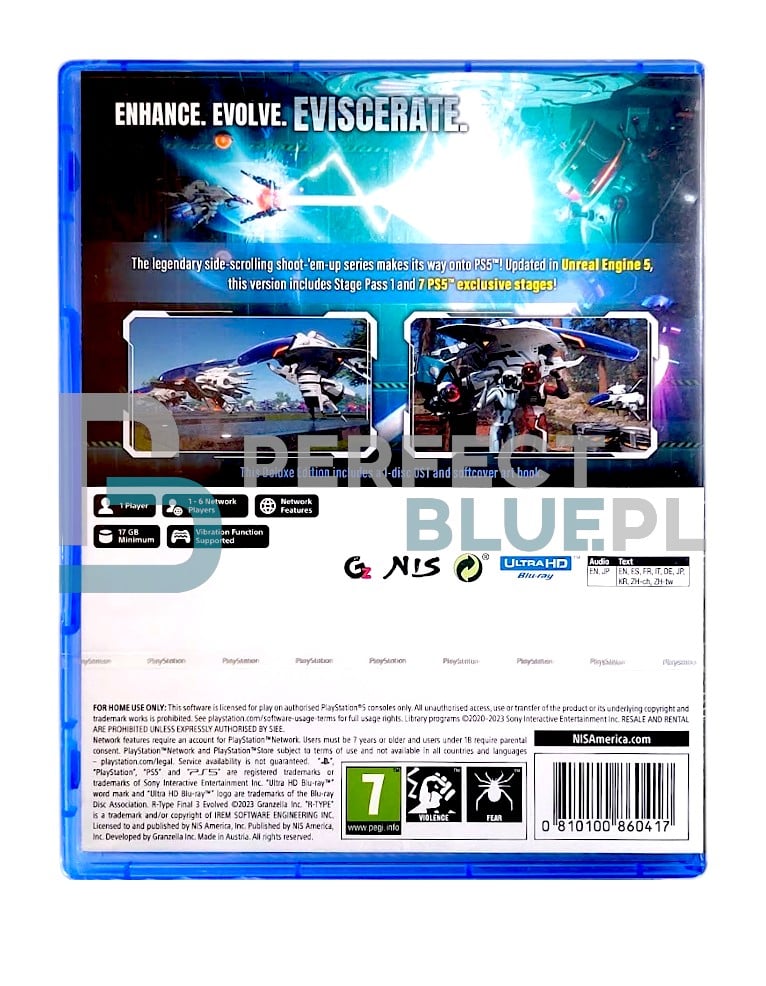 gra ps5 r type final 3 evolved / deluxe edition