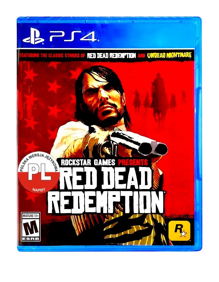 gra ps4 red dead redemption / import us