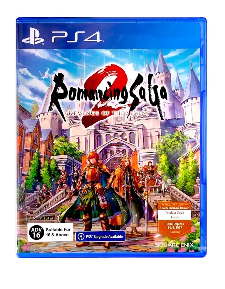 gra ps4 romancing saga 2 revenge of the seven / import azja