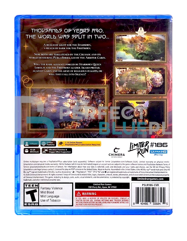 gra ps5 songs of silence / limited run! / import usa