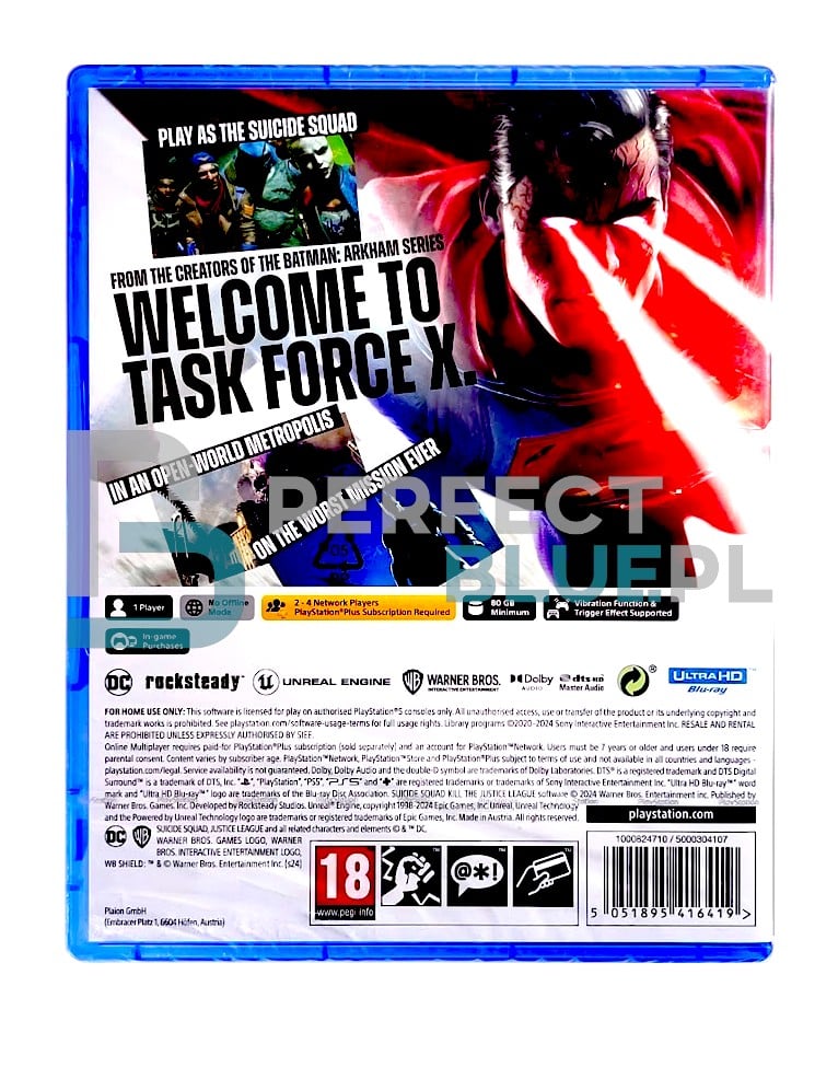 gra ps5 suicide squad kill the justice league