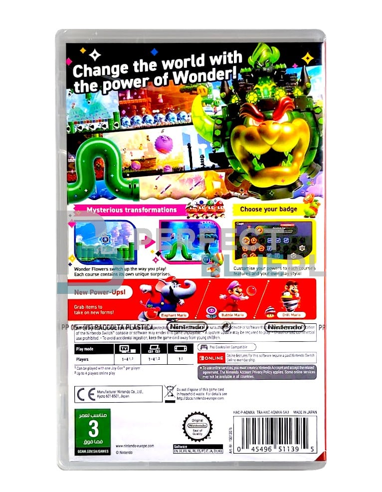 gra nintendo switch super mario bros. wonder / ar