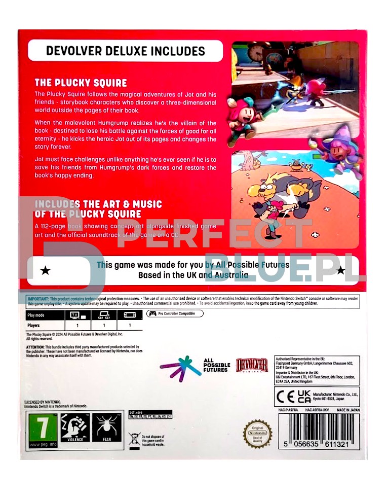 gra nintendo switch the plucky squire deluxe edition