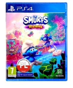 gra ps4 / + ps5 upgrade / the smurfs dreams / smerfy: smerfne marzenia