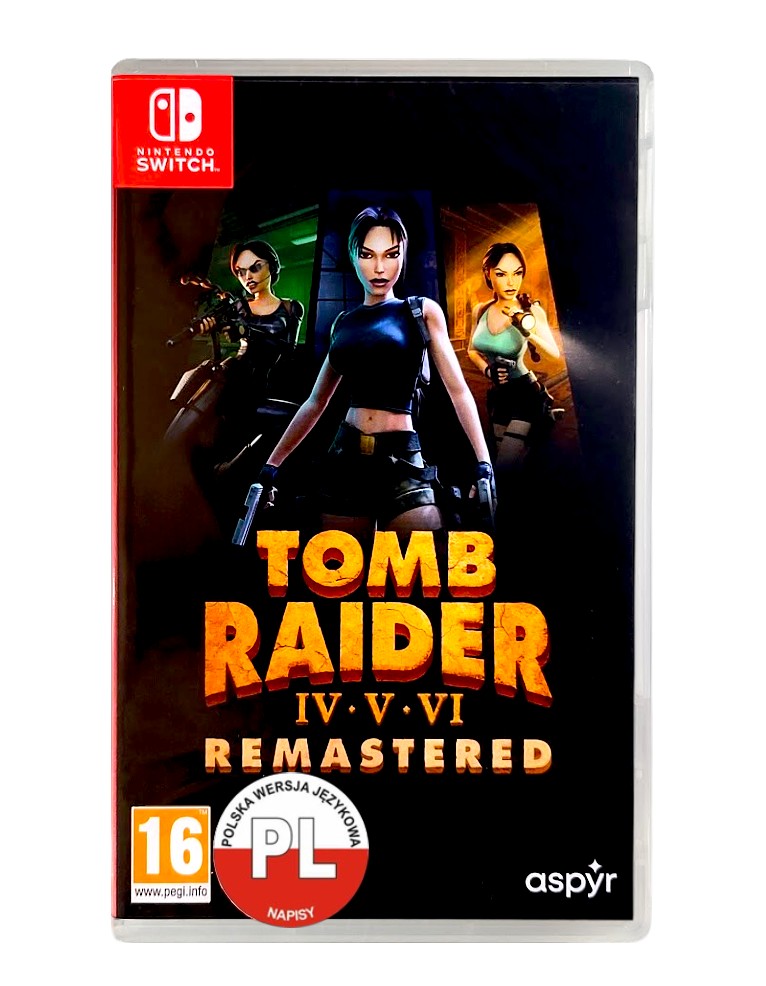 gra nintendo switch tomb raider iv vi remastered