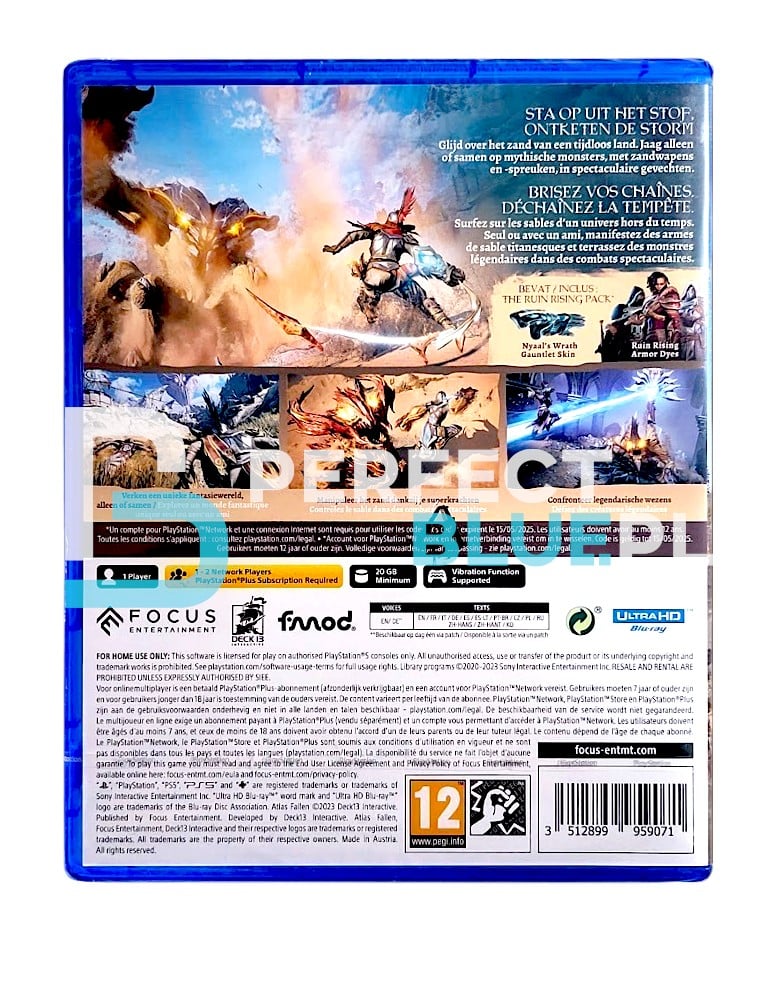 gra ps5 atlas fallen / fr