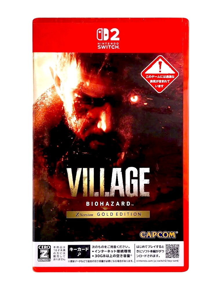 gra nintendo switch 2 resident evil village biohazard z version gold edition / import jp