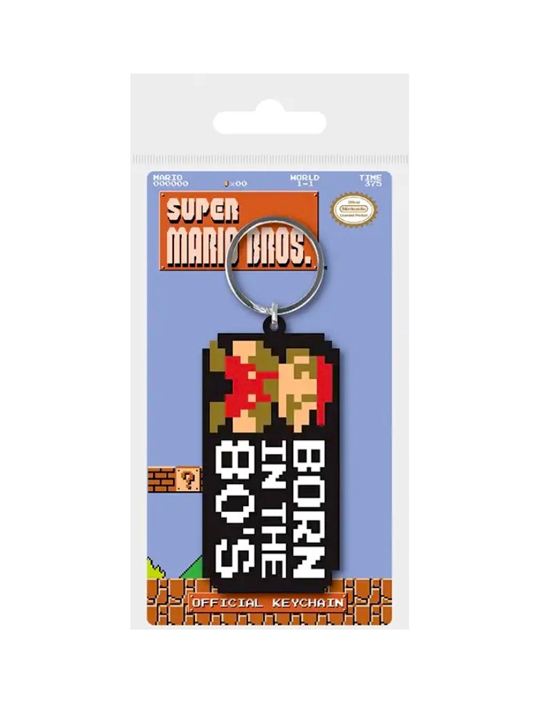 brelok super mario bros. / born in the 80's