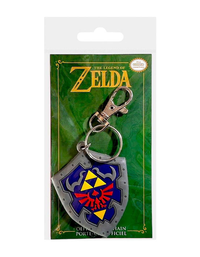 brelok z karabińczykiem / the legend of zelda / hylian shield