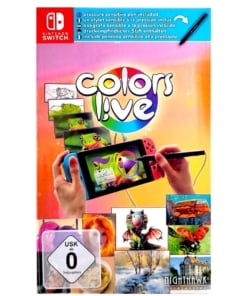 gra nintendo switch colors live + pióro (aplikacja do rysowana) / de