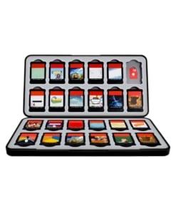 funlab / etui na kartridże 24 sztuki + 24 kart micro sd / nintendo switch 1 / 2 / the legend of zelda: tears of the kingdom / zonai