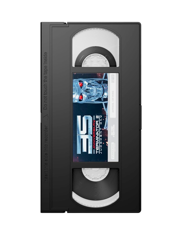 etui na kartridże 12 sztuk / 12 game card case / nintendo switch 1 / 2 / terminator 2: judgment day mini kaseta vhs