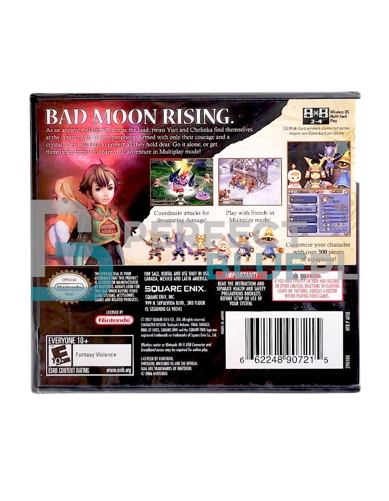 gra nintendo ds / nds / final fantasy crystal chronicles ring of fate / us