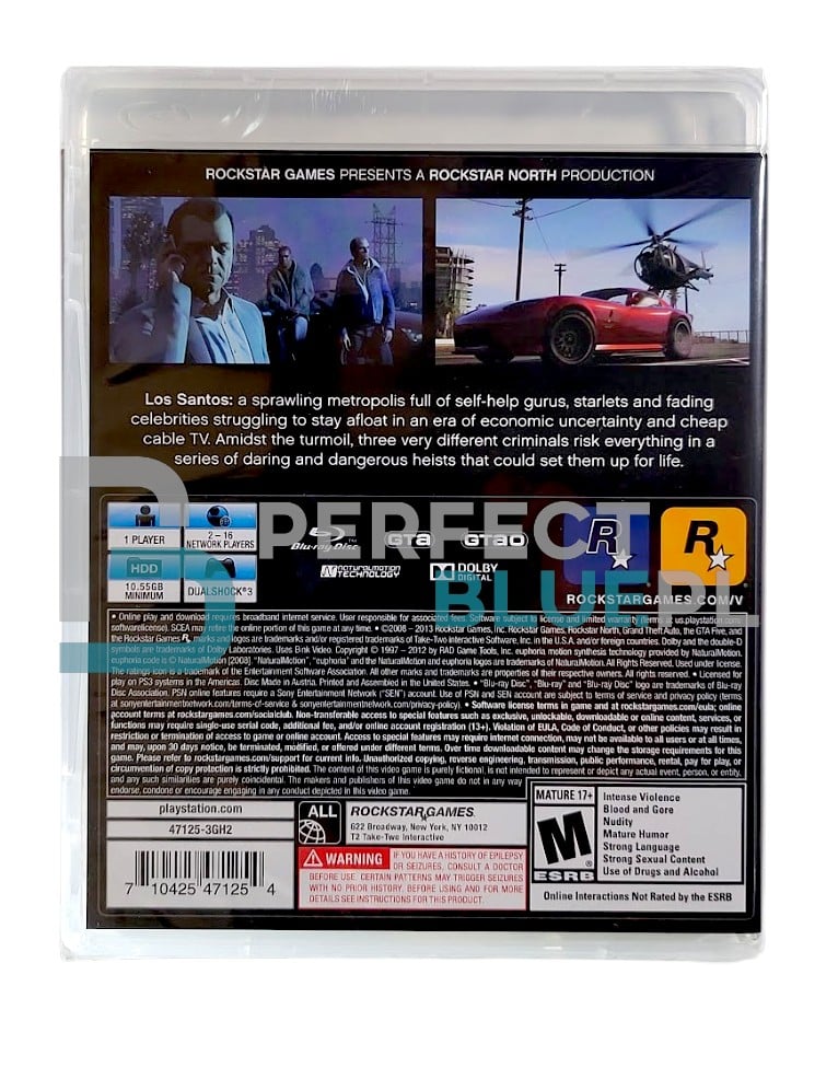 gra ps3 grand theft auto v / gta 5 / en
