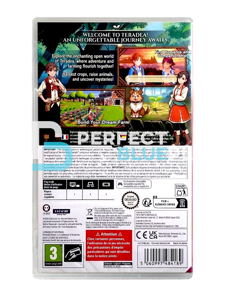 gra nintendo switch harvest moon: echoes of teradea