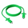 kabel powkong usb c – usb c / ps5 / xbox series x/s / nintendo switch / switch 2 pro controller / 1 m