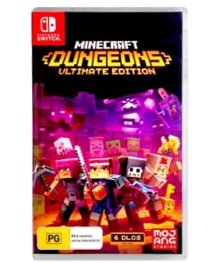 gra nintendo switch minecraft dungeons: ultimate edition / aus