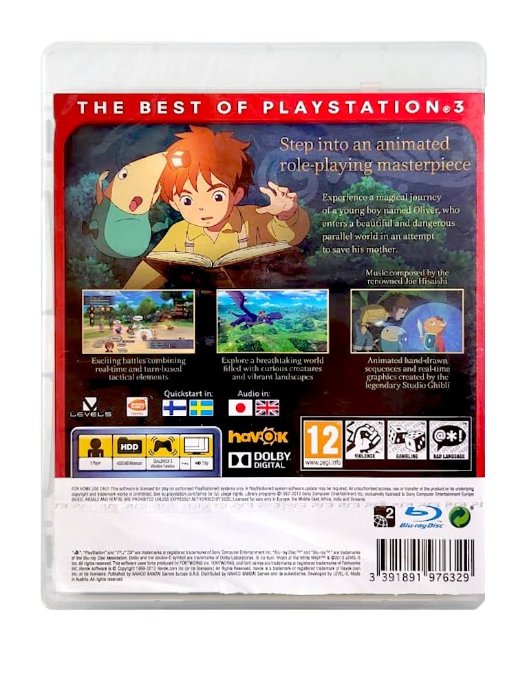 gra ps3 ni no kuni wrath of the white witch