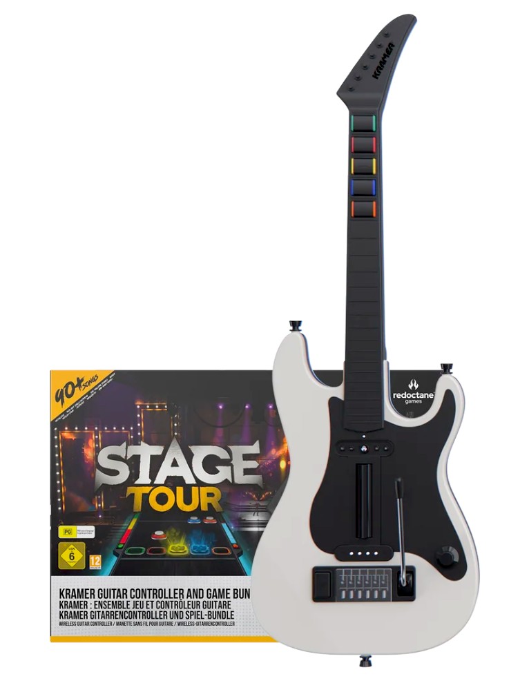 gra pc stage tour (na kodzie) + gitara kramer