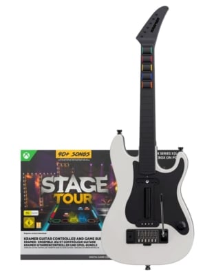 gra xbox series x / s stage tour (na kodzie) + gitara kramer