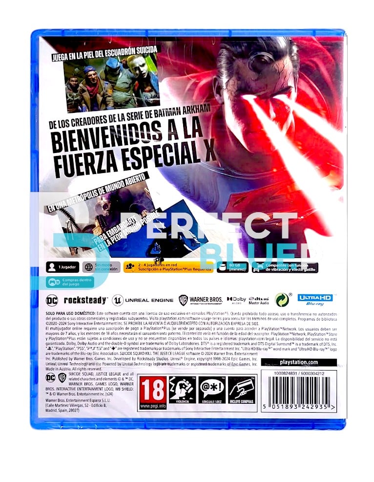 gra ps5 suicide squad kill the justice league / es