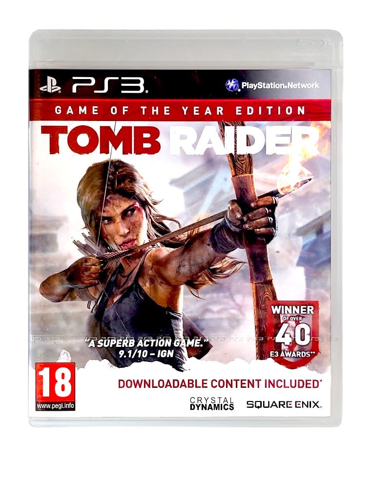 gra ps3 tomb raider goty